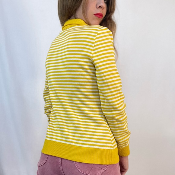 Vintage 80s Valentino Striped Cardigan - Picture 4 of 16